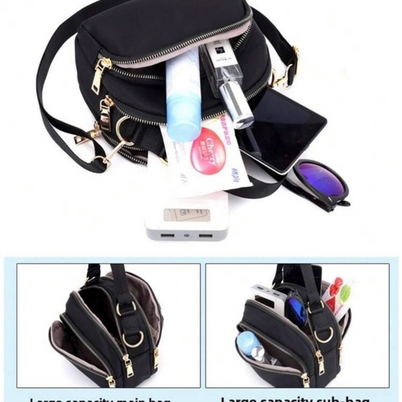 Black Crossbody Bag - Picture 3 of 5